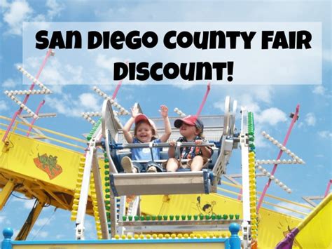 How to get discounted San Diego County Fair tickets, parking and other deals